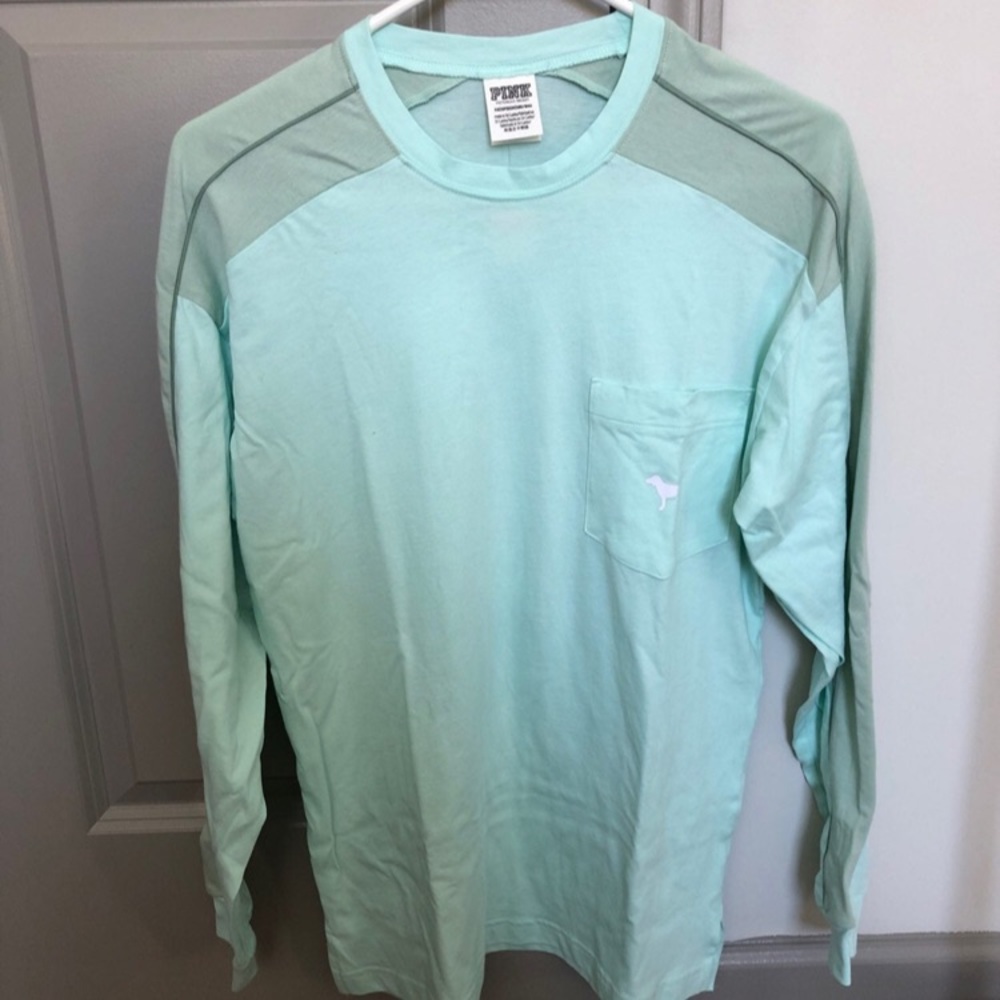 PINK Campus Tee Long Sleeve